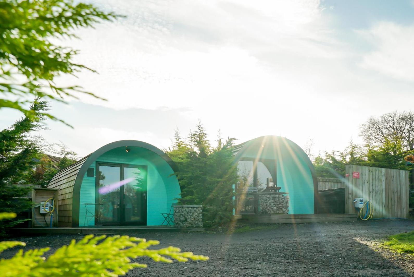 Original Glamping Pod With Hot Tub Hotel Frodsham Eksteriør billede